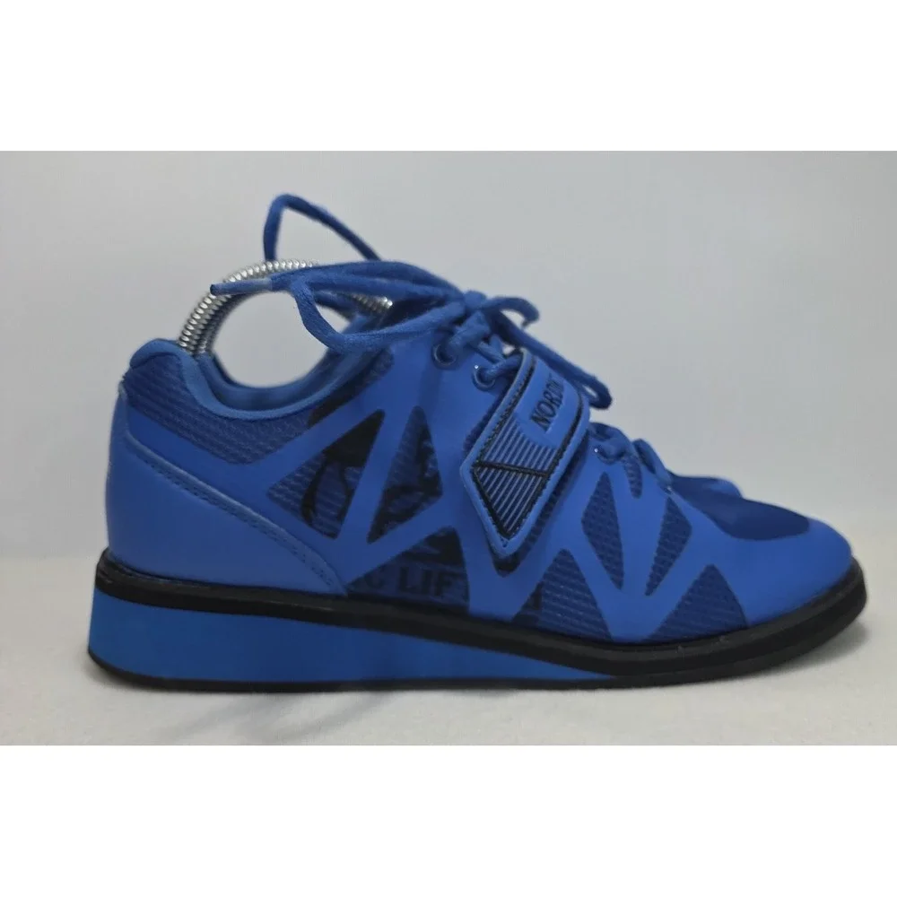 Mens Blue Nordic Lifting Powerlifting Shoes‎ for Heavy Weightlifting Size 905